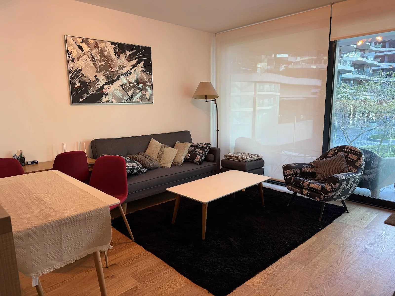 Alquiler - Apartamento con Muebles y Garaje Doble - Puerto del Buceo - 1 Dormitorio (5)